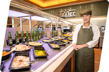 シズラー サラダバーアテンダントのイメージ